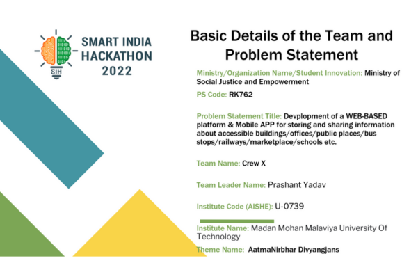 Smart India Hackathon